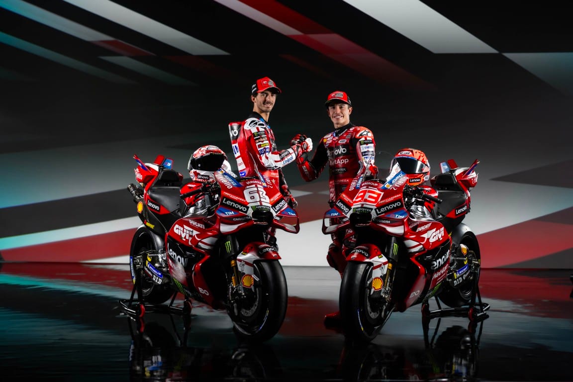 Toutes les livrées MotoGP 2026 révélées jusqu’à présent