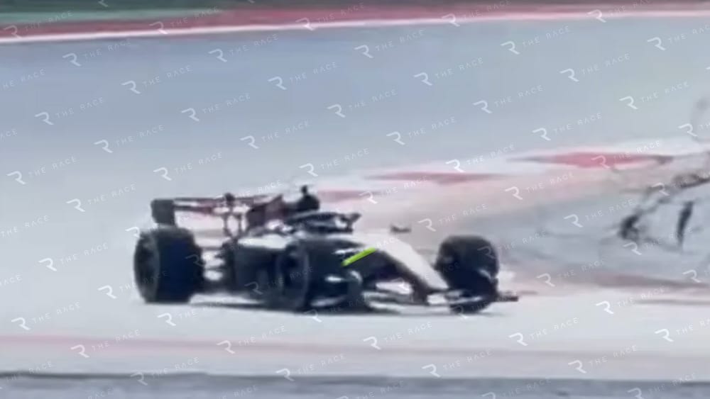 Détail des suspensions à poussoirs sur la monoplace d’Audi