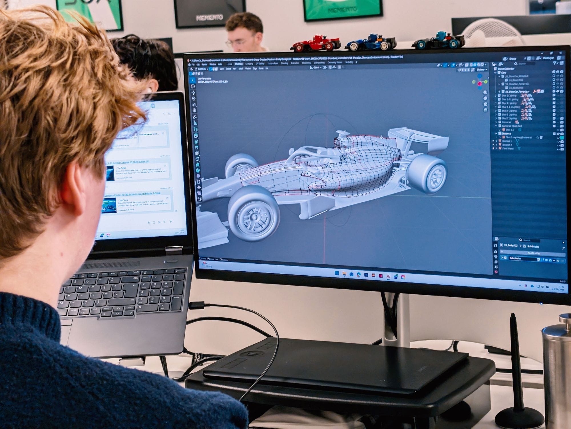 Atelier de fabrication : l’envers du décor des show cars de Formule 1