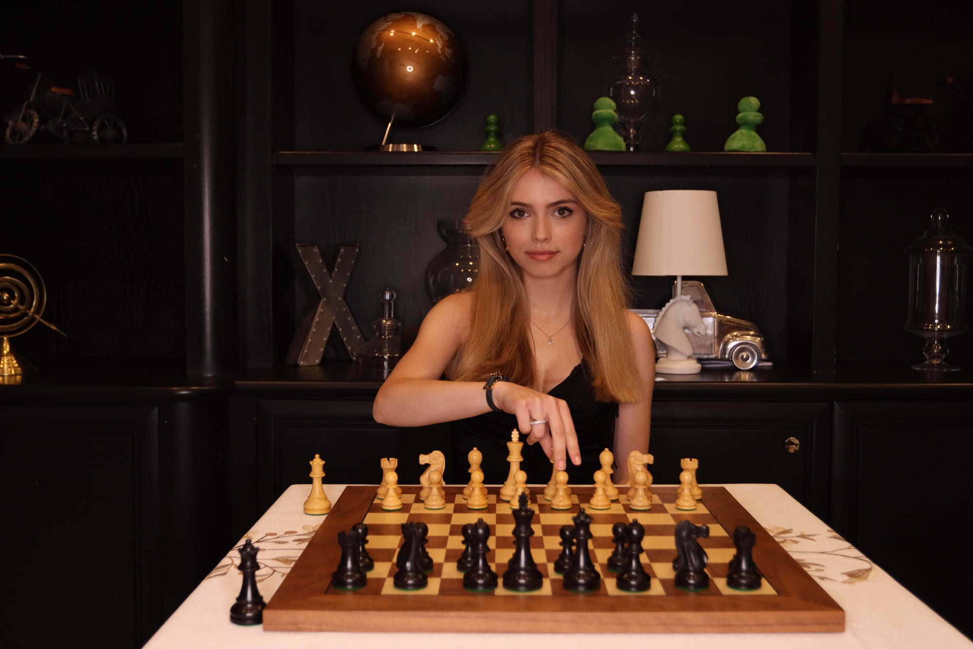 Anna Cramling, joueuse d’échecs titrée Woman FIDE Master (WFM)