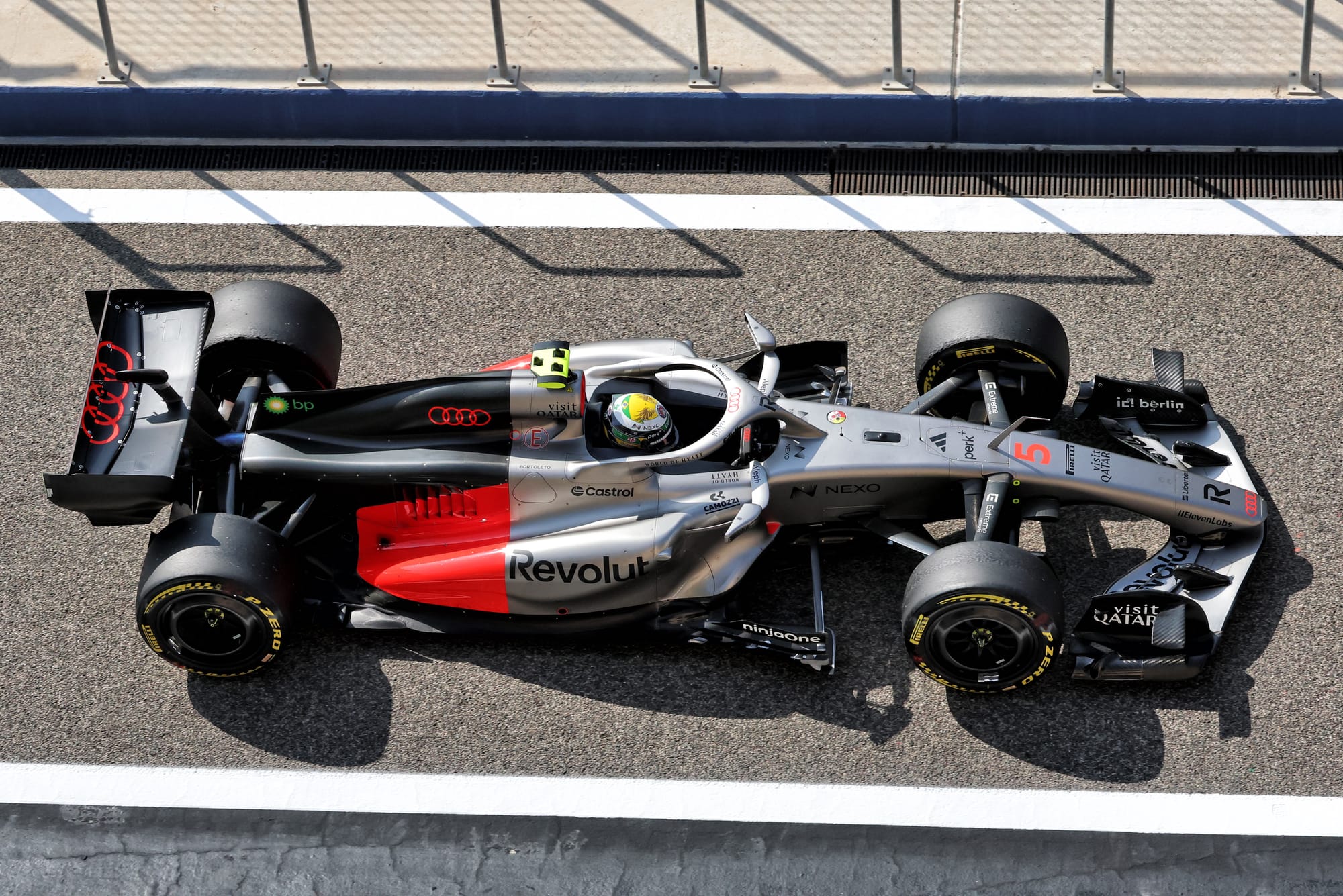 Audi lors des essais F1 2026 à Bahreïn