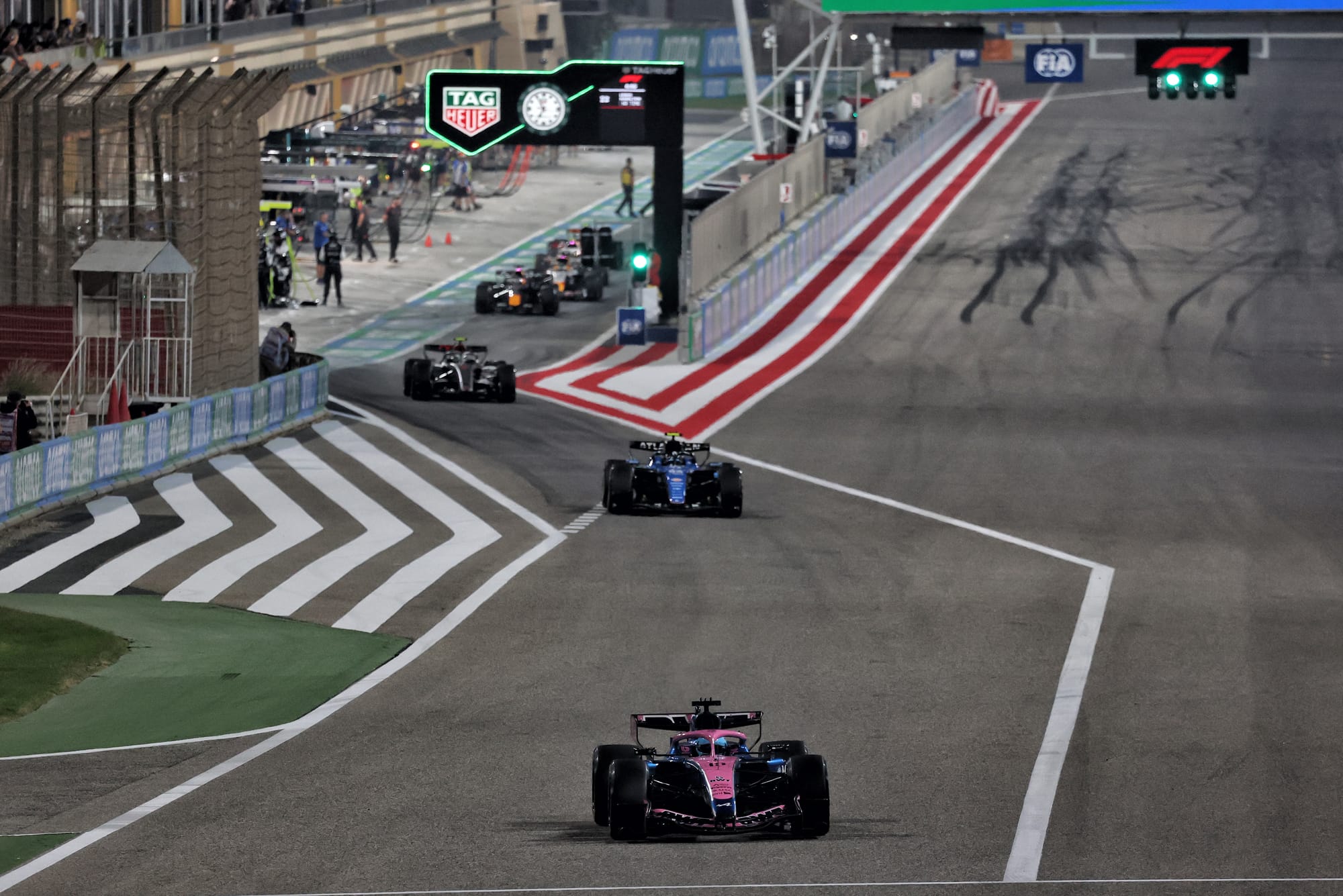 Alpine lors des essais F1 2026