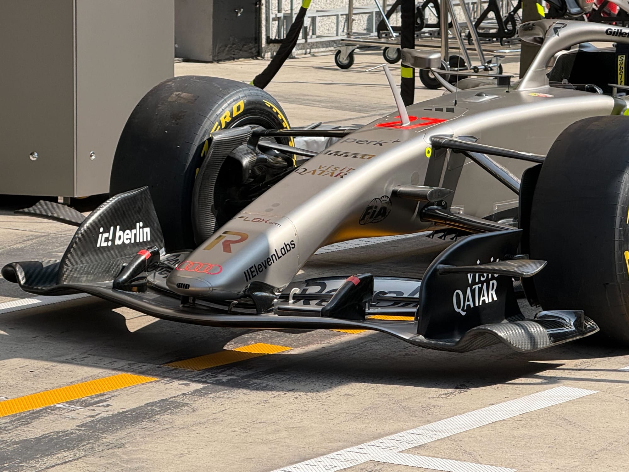 Ferrari utilise de petits appendices sur le halo pour optimiser l’écoulement en Chine