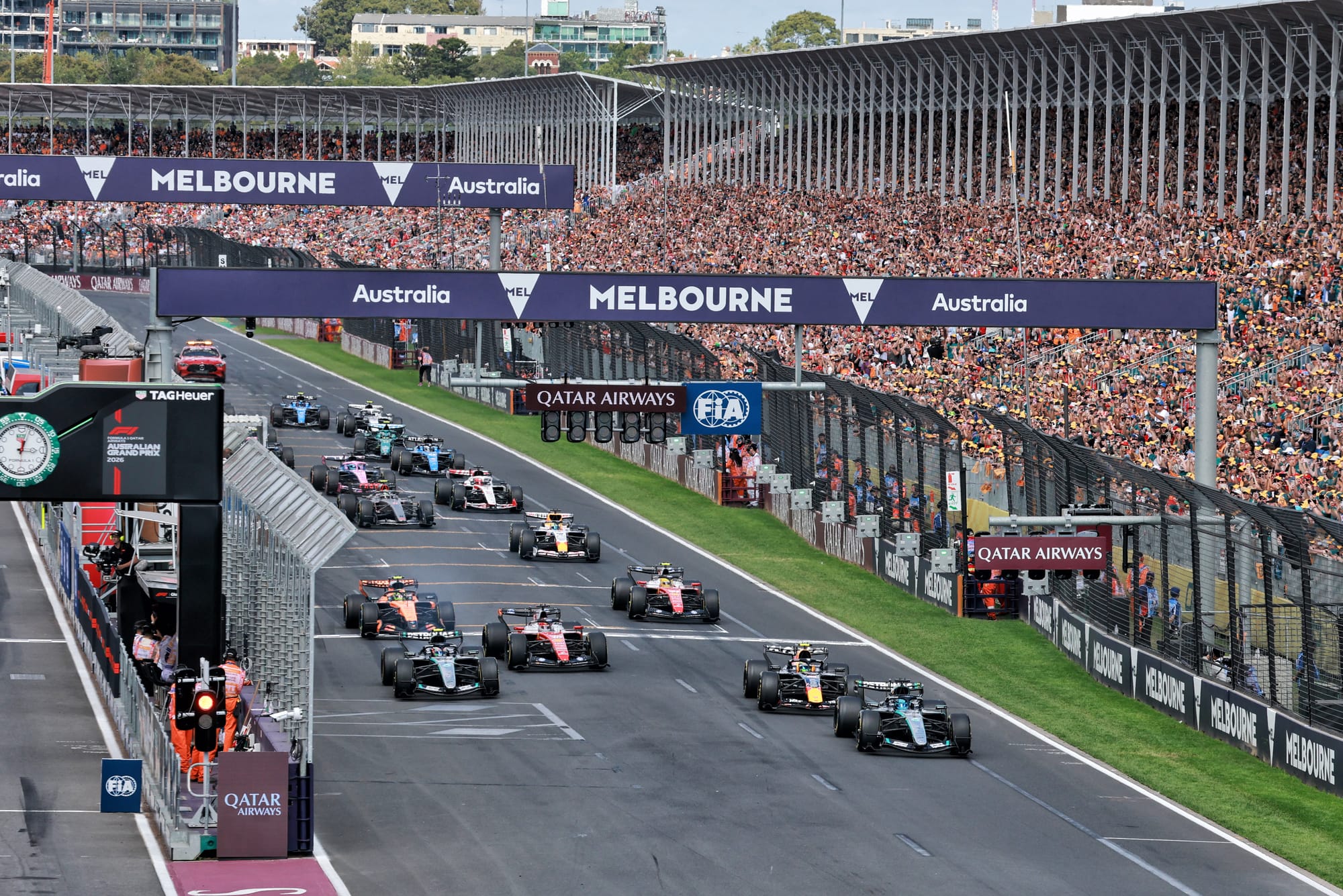 La F1 augmente les essais de départ mais refuse de changer le tour de formation