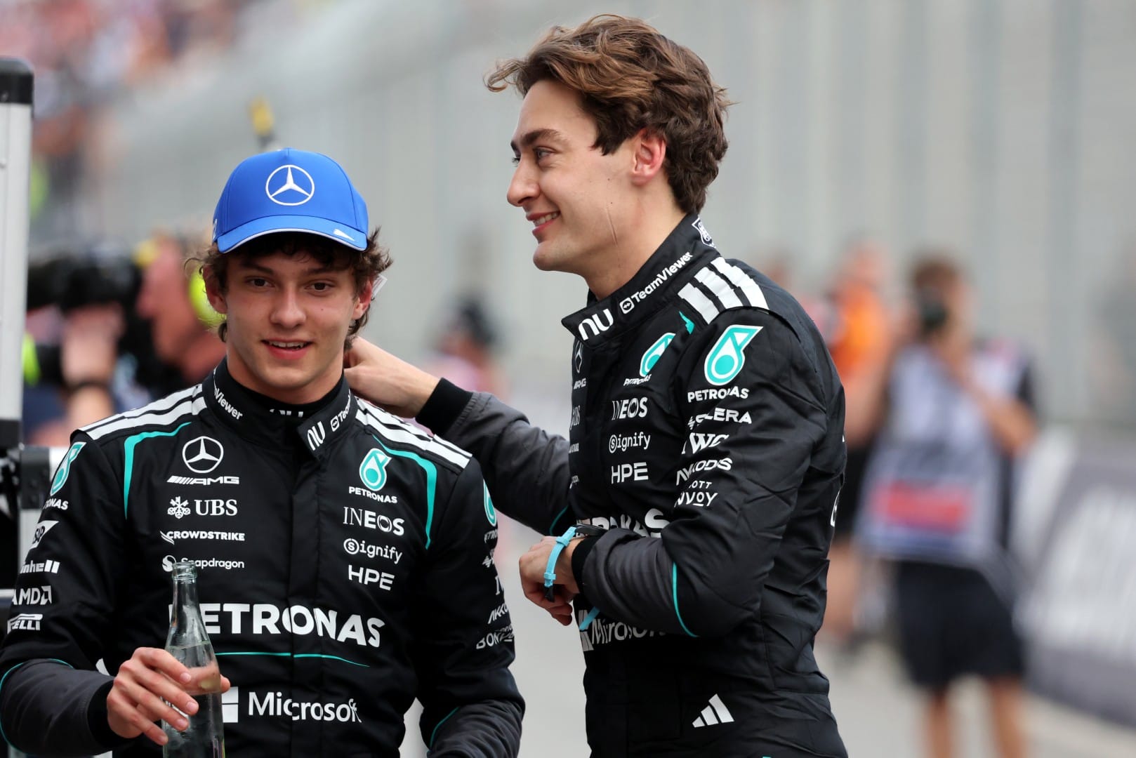 Comparaison des coéquipiers Mercedes en qualifications F1 2026