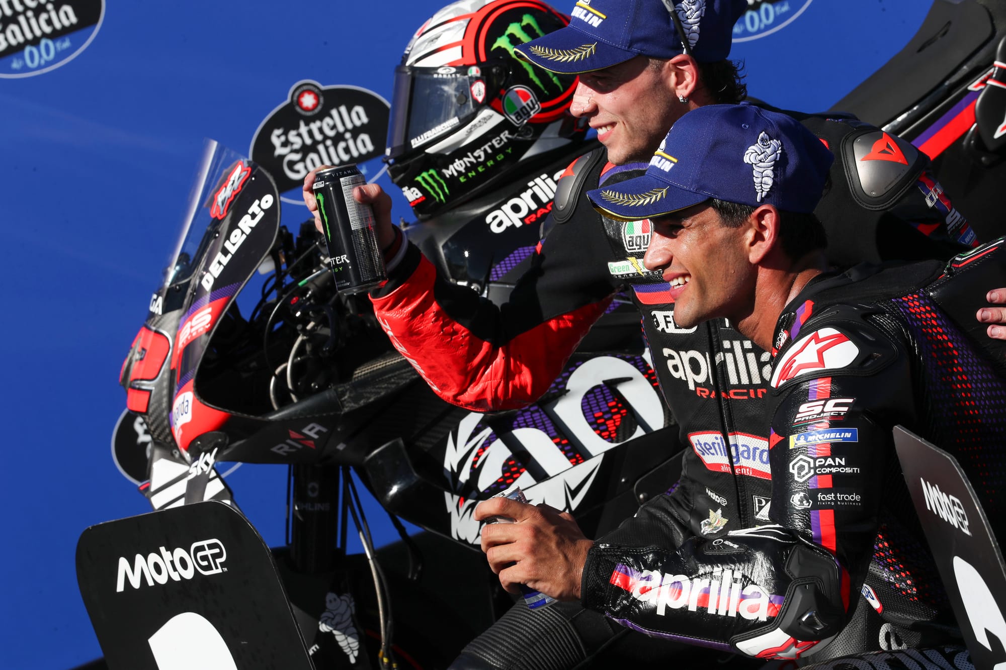 Doublé Aprilia dans un Grand Prix du Brésil MotoGP raccourci