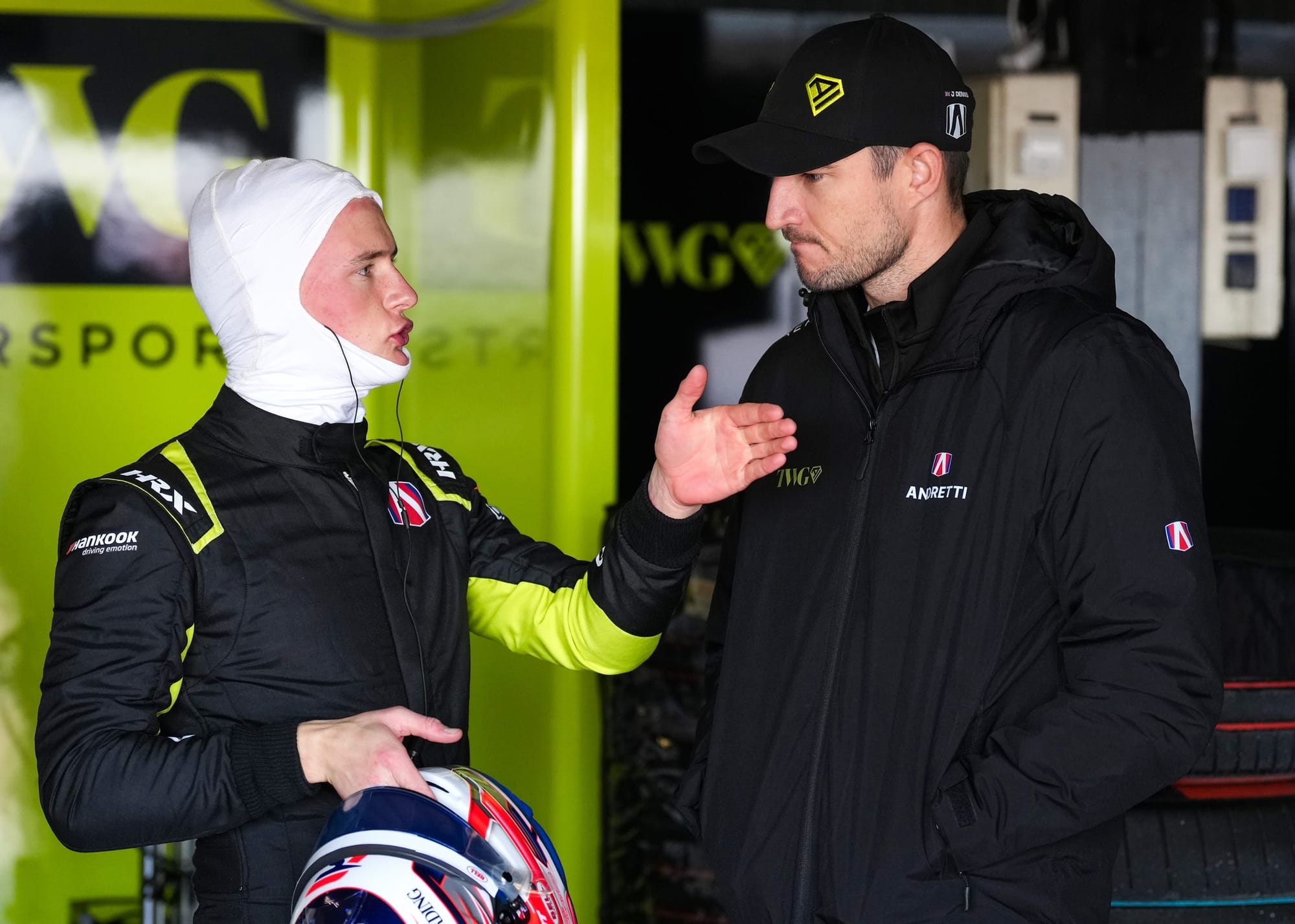Freddie Slater lors du test rookies de Formula E à Jarama