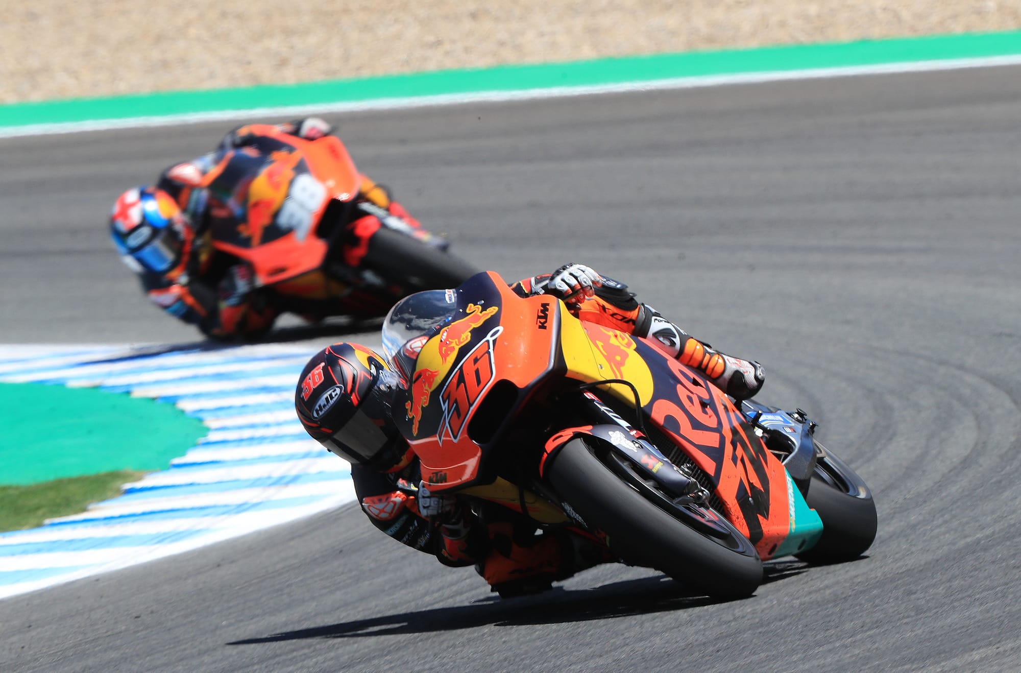 Mika Kallio, pilote d’essai KTM, en wildcard à Jerez