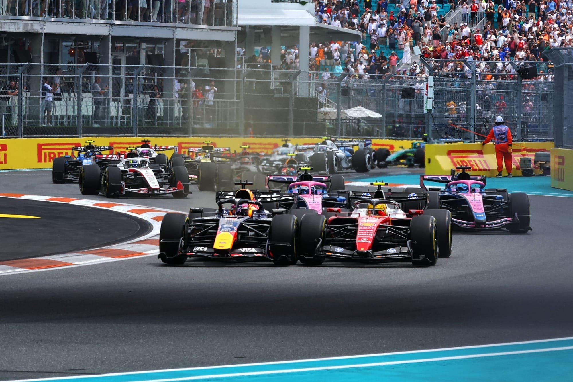 GP de Miami 2026 : départ avancé, menace de pluie et grille de départ complète