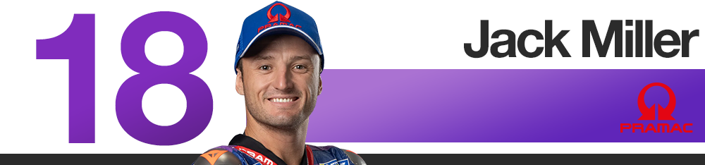 Classement des pilotes MotoGP – Grand Prix de Catalogne 2026 (Jack Miller)