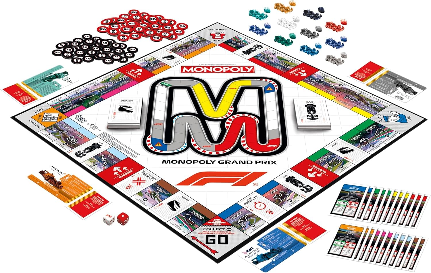 Monopoly passe à la vitesse supérieure avec une édition Formule 1