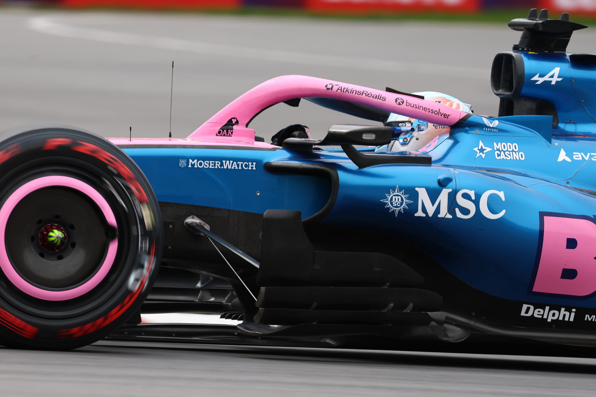 Alpine en essais lors du GP de Monaco 2026 de F1