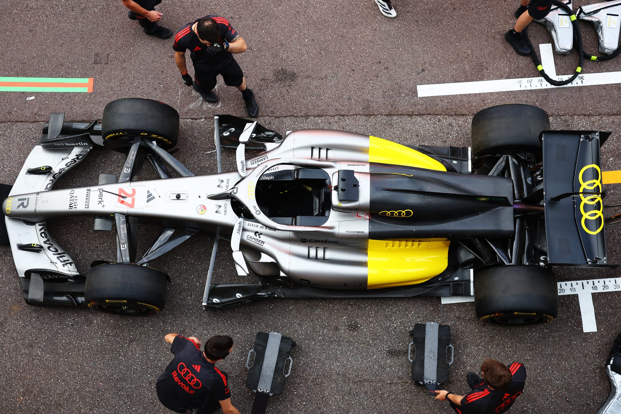 Livrée spéciale Audi au Grand Prix de Monaco 2026