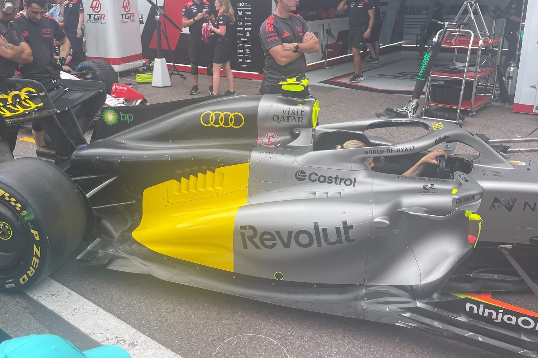 Évolutions Audi pour le GP de Monaco en F1