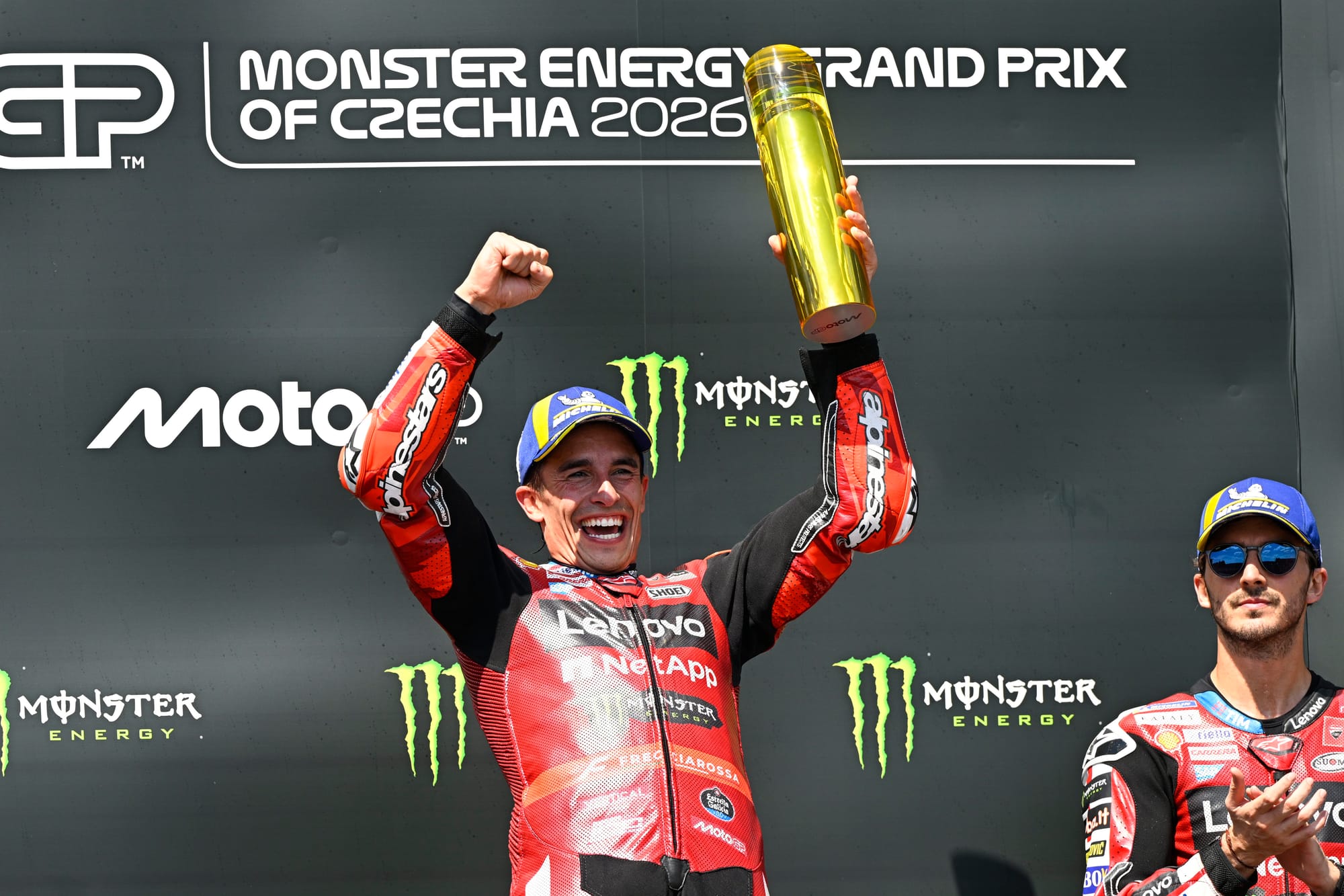 Marc Marquez prolonge chez Ducati jusqu’en 2028 : un signal fort qui relance le marché des pilotes MotoGP
