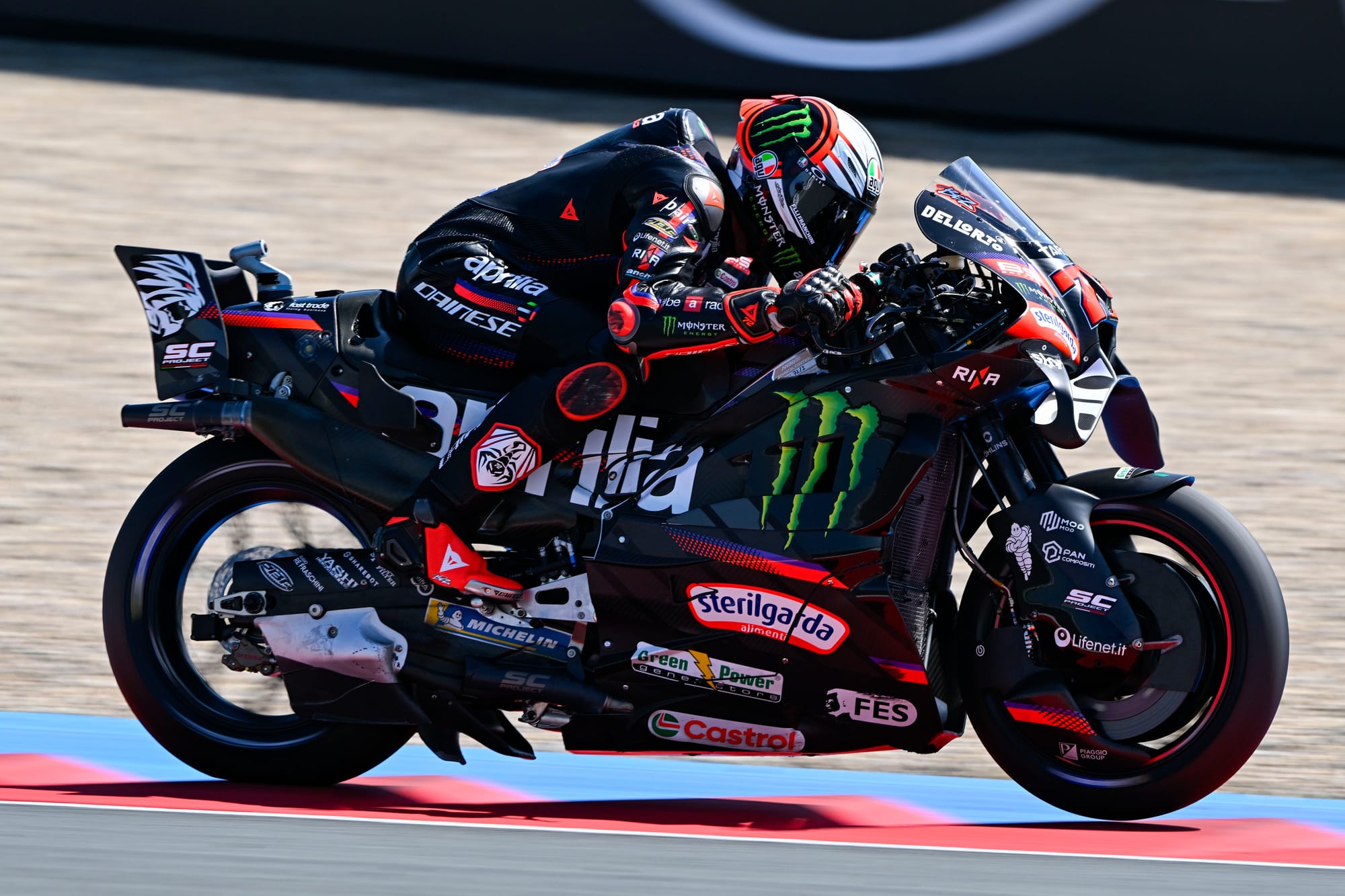 Aprilia frappe fort à Assen, une séance stoppée par la chute d’Alex Marquez