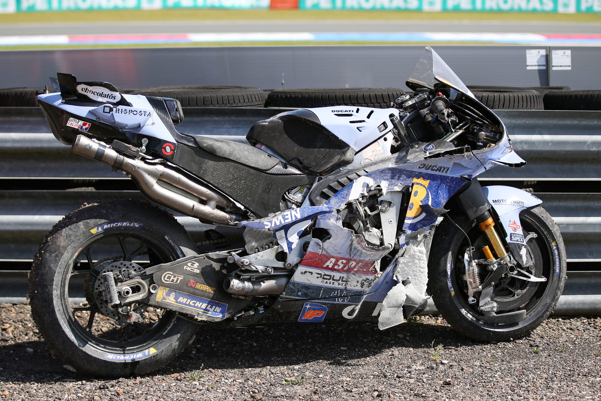 Aldeguer transporté à l’hôpital après sa chute en MotoGP à Assen