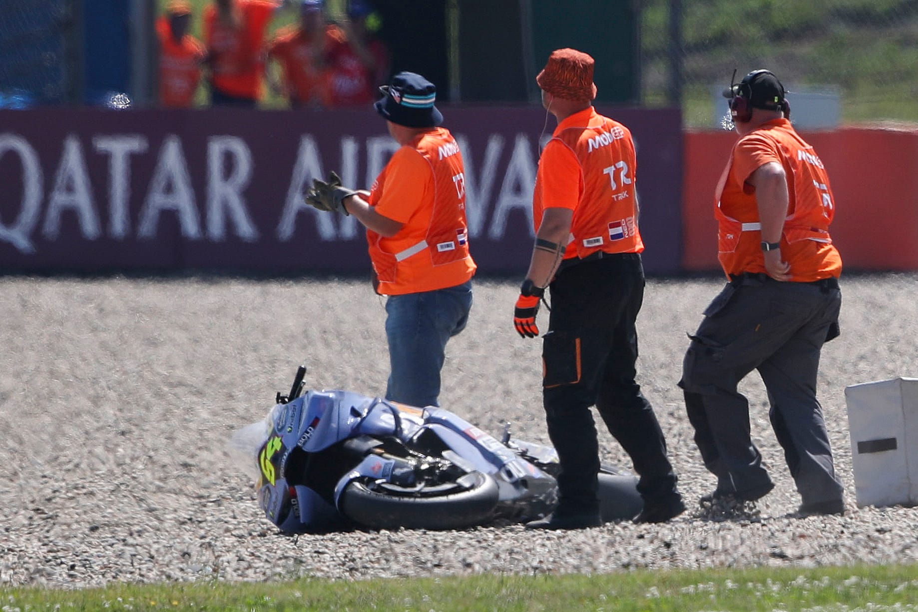 MotoGP à Assen : Fermin Aldeguer forfait après une fracture au dos, Alex Marquez sous surveillance
