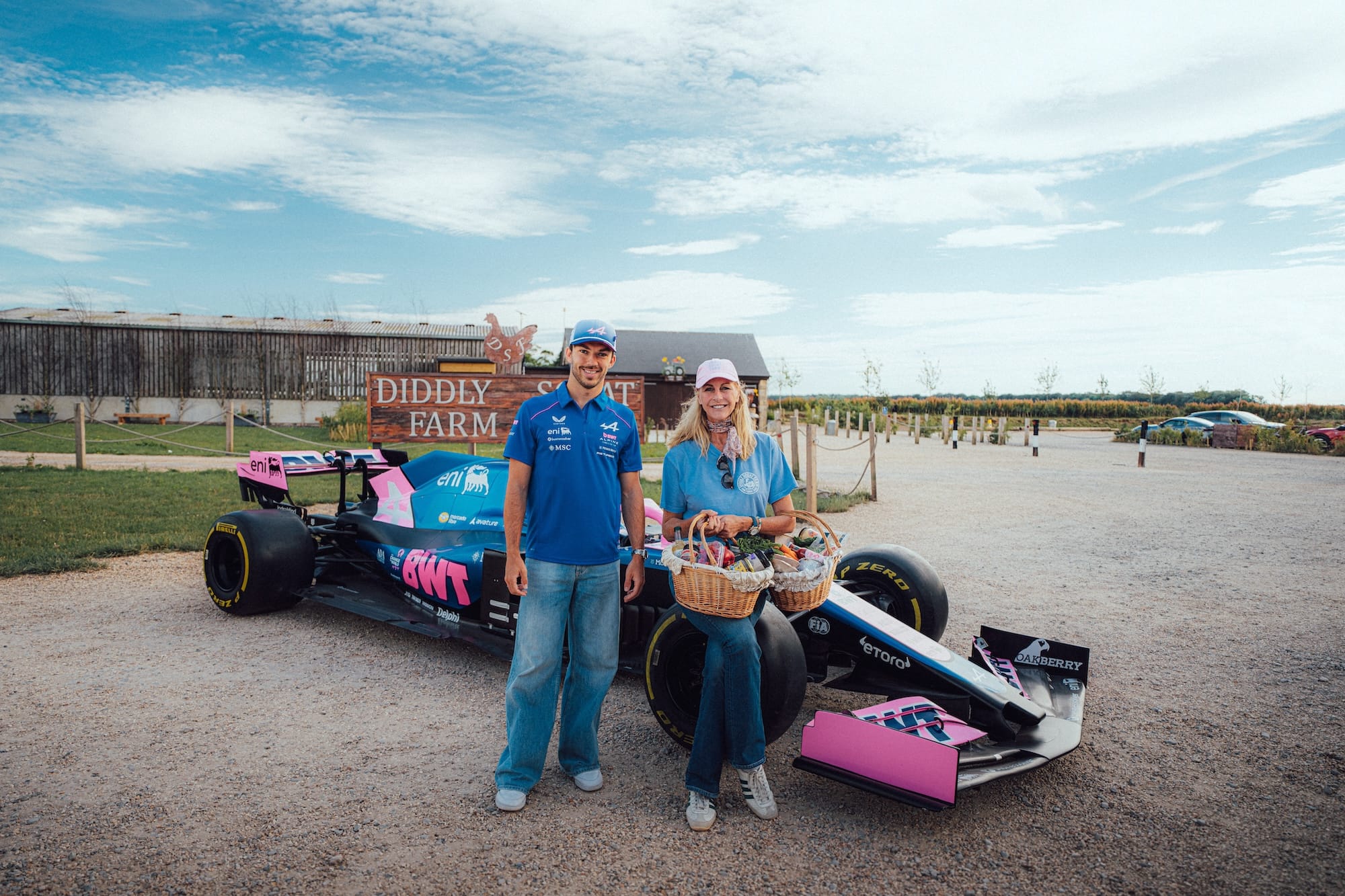 La ferme de Jeremy Clarkson fournit Alpine pour le Grand Prix de Grande-Bretagne