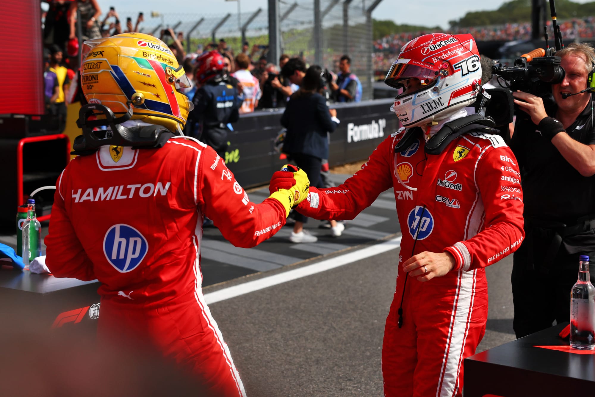 Leclerc et Hamilton chez Ferrari : un week-end clé à Silverstone