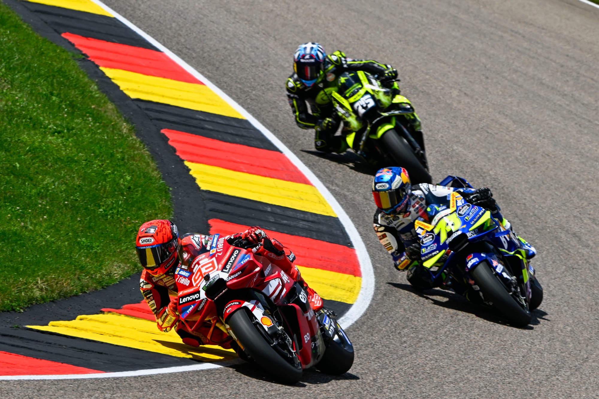 Marc Marquez écrase le GP d’Allemagne et relance sa course au titre
