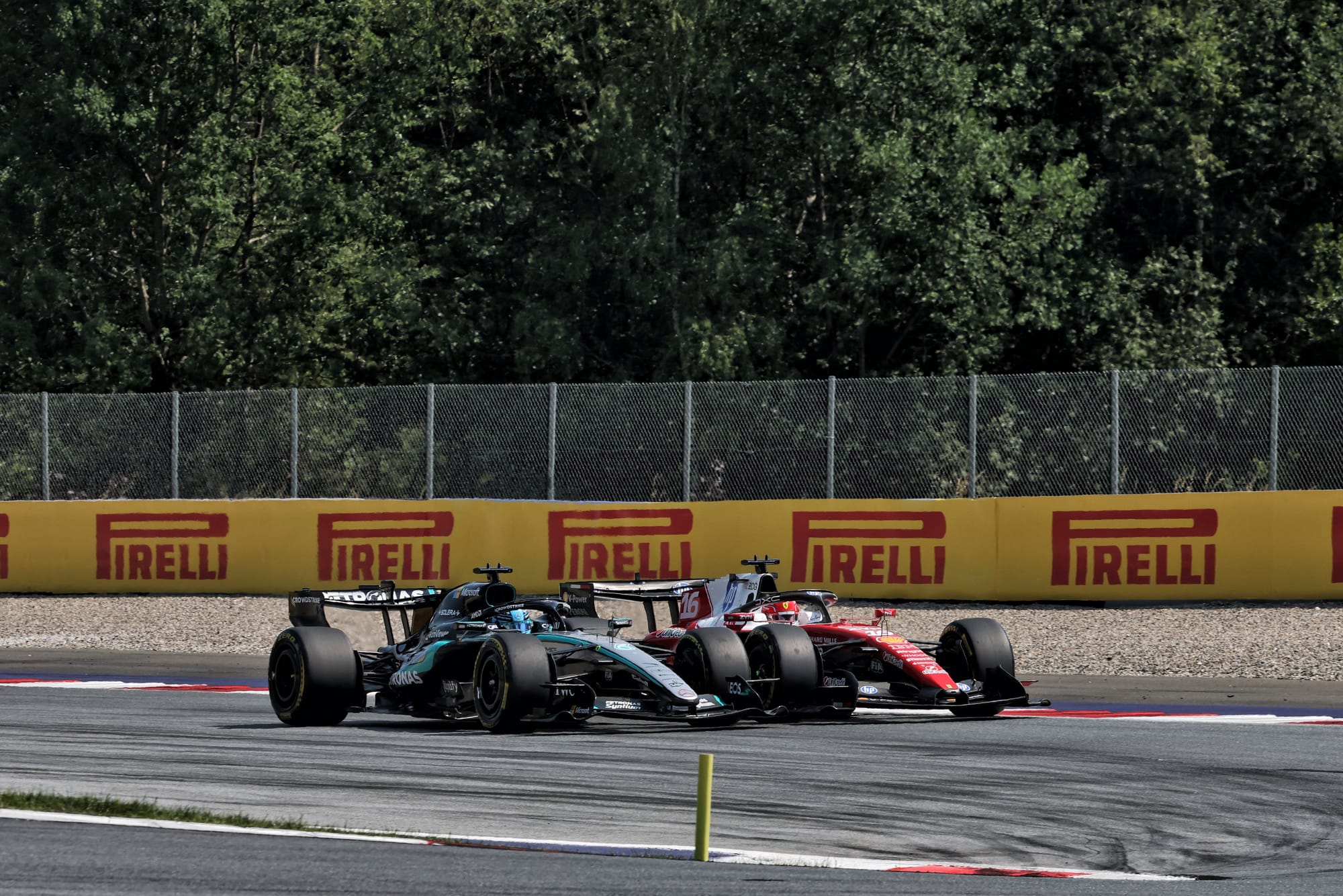 Leclerc et Russell ont créé un lien autour de leurs difficultés et de leur confusion