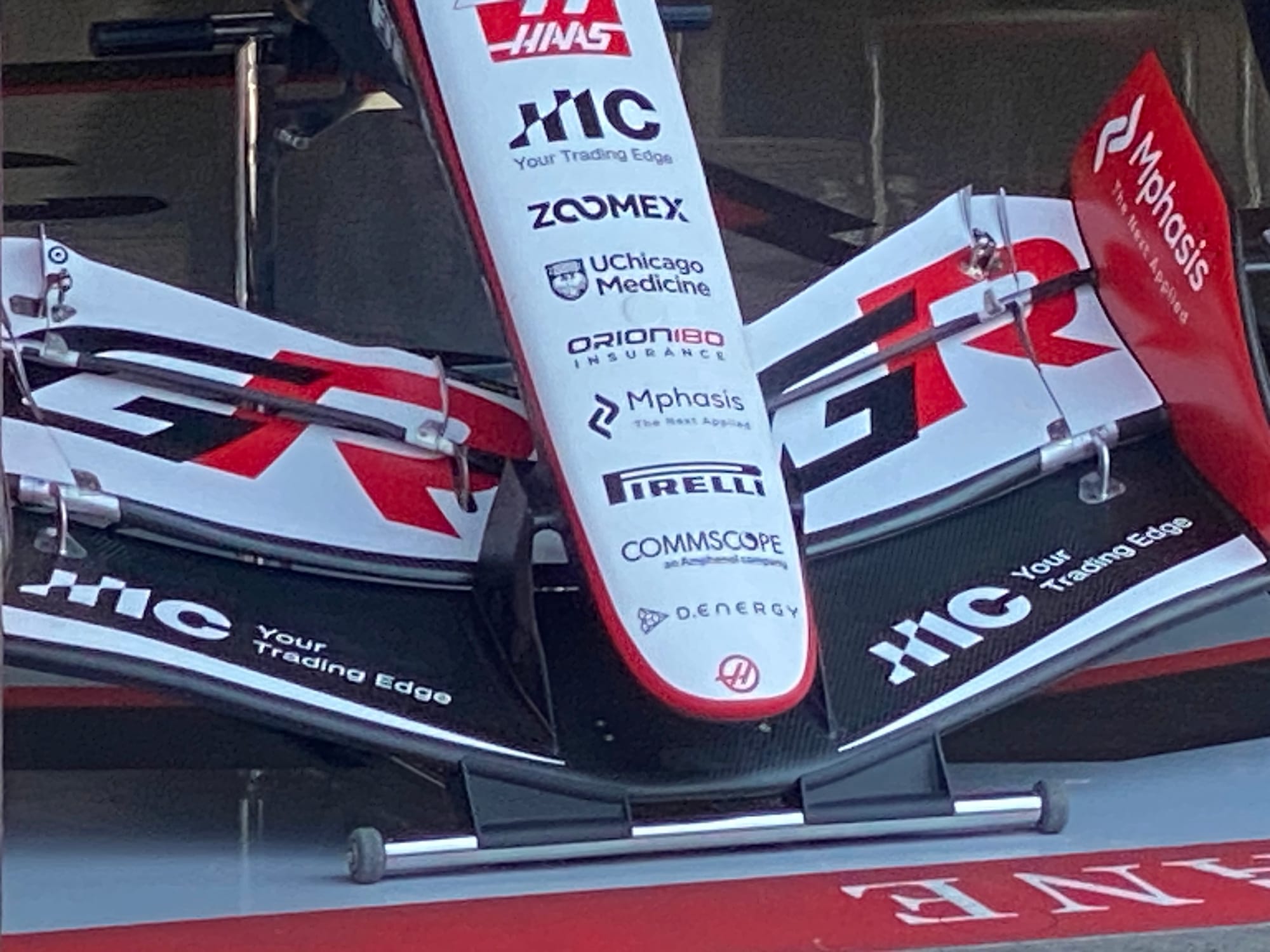 Haas : évolution inhabituelle à l’interface nez-aileron avant