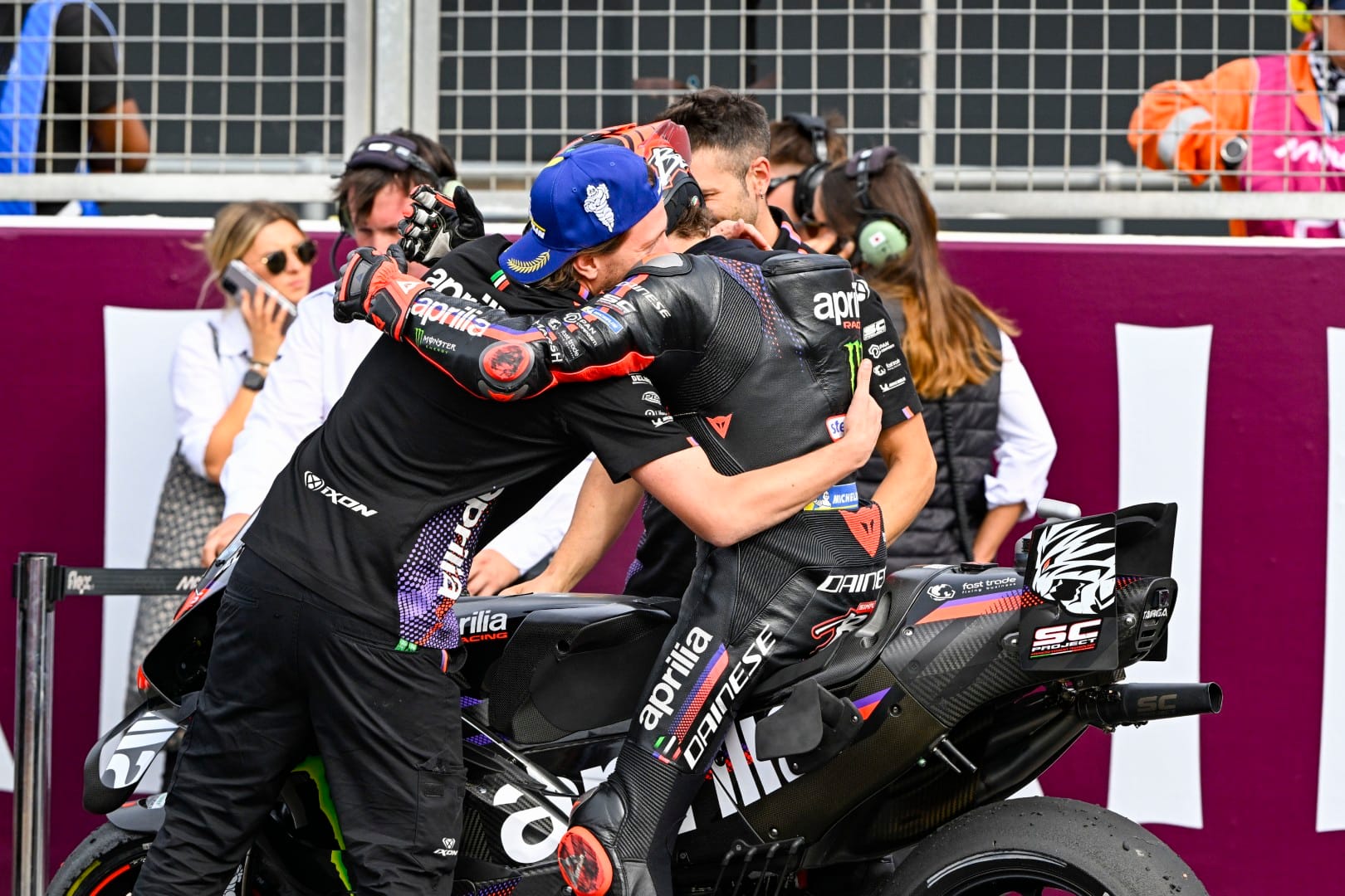Marco Bezzecchi, parmi les gagnants du sprint MotoGP à Silverstone
