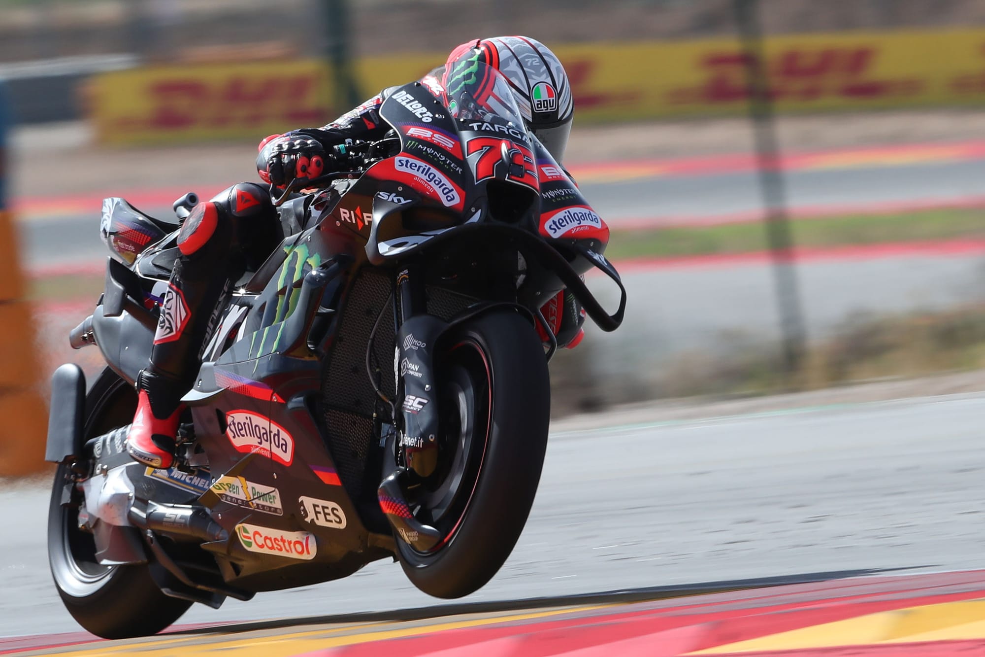 MotoGP à Aragon : Bezzecchi signe le meilleur temps, Zarco réussit un retour remarqué