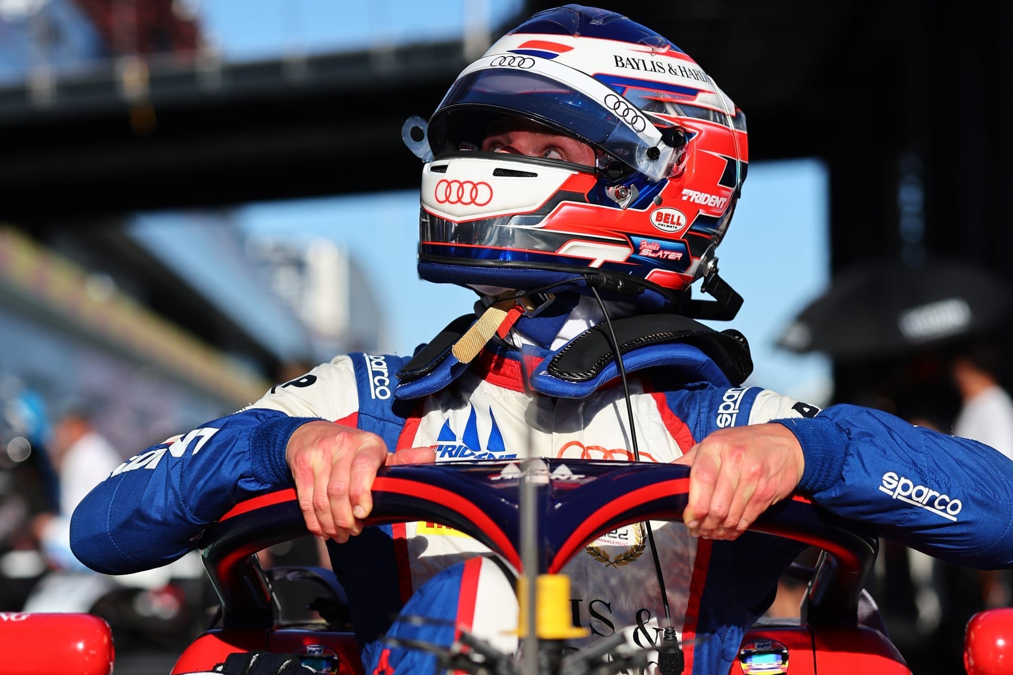 Freddie Slater, premier junior d’Audi en F1, montera en Formule 2 avec Invicta en 2027