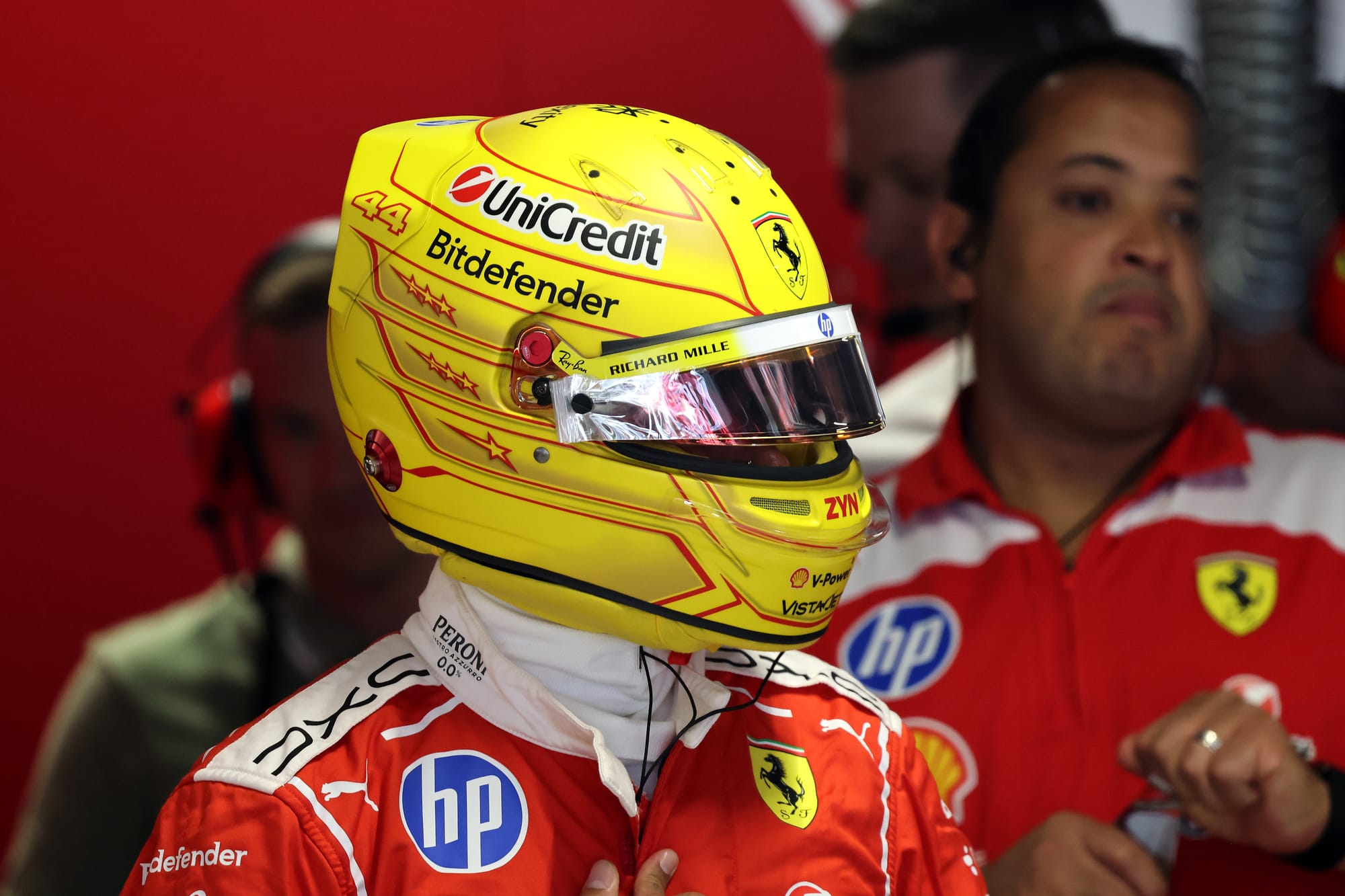 Hamilton dément toute demande de changements dans le stand Ferrari