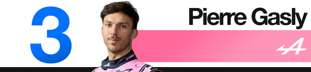 Classement des pilotes - Pierre Gasly (Alpine) au GP d’Azerbaïdjan 2026