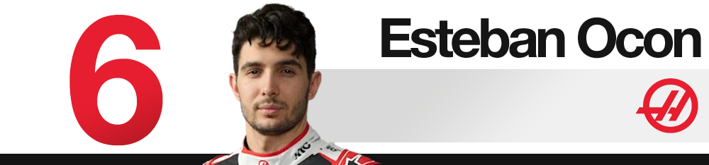 Classement des pilotes - Esteban Ocon (Haas) au GP d’Azerbaïdjan 2026