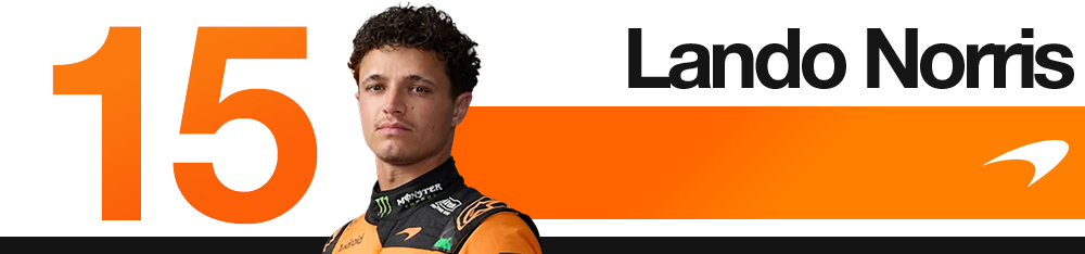 Classement des pilotes - Lando Norris (McLaren) au GP d’Azerbaïdjan 2026