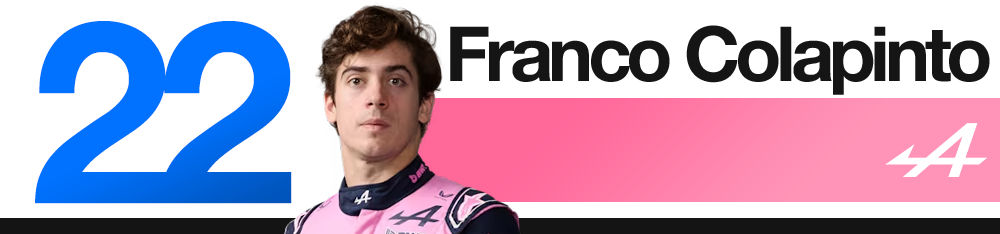 Classement des pilotes - Franco Colapinto (Alpine) au GP d’Azerbaïdjan 2026