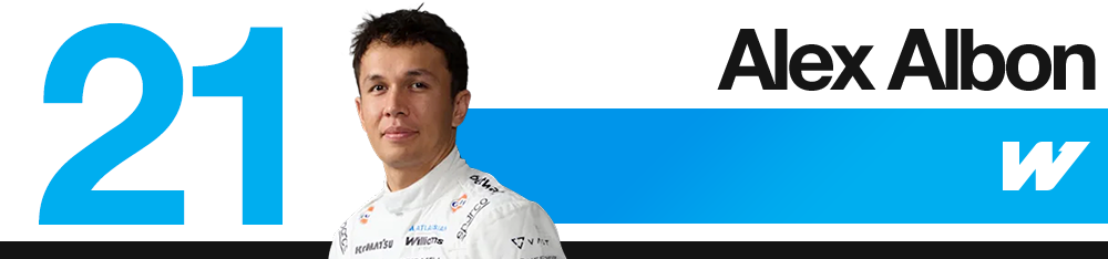 Classement des pilotes - Alex Albon (Williams) au GP d’Azerbaïdjan 2026
