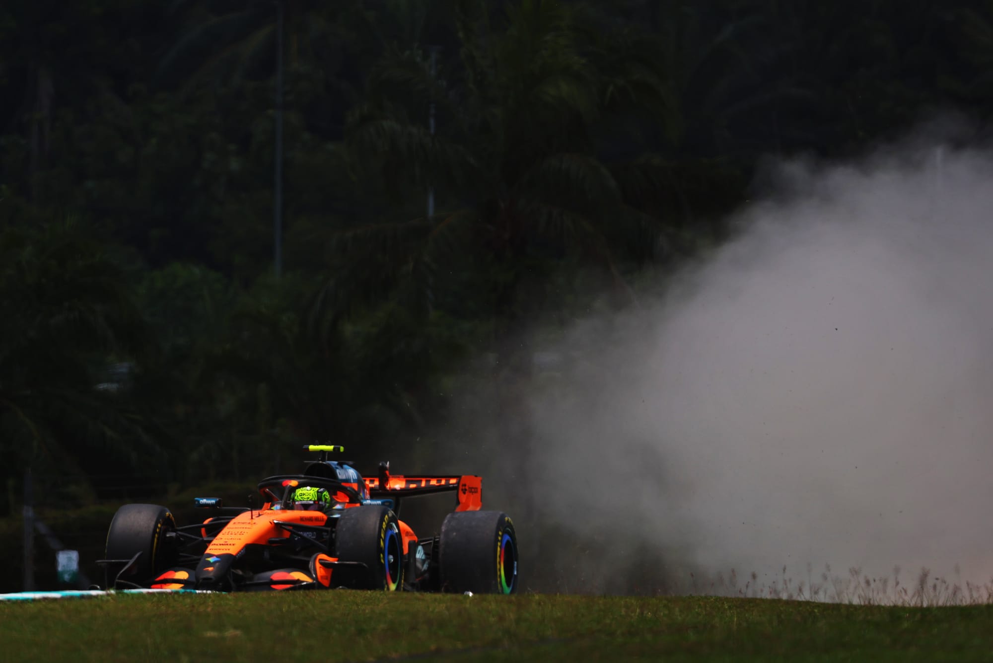 McLaren face à un mystère: Norris encore pénalisé en vitesse de pointe à Sepang
