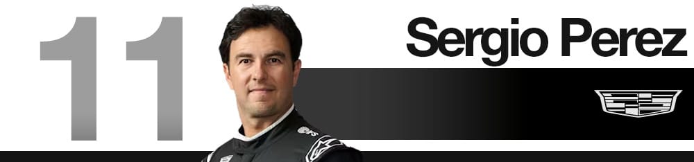 Sergio Perez (Cadillac) à Sepang
