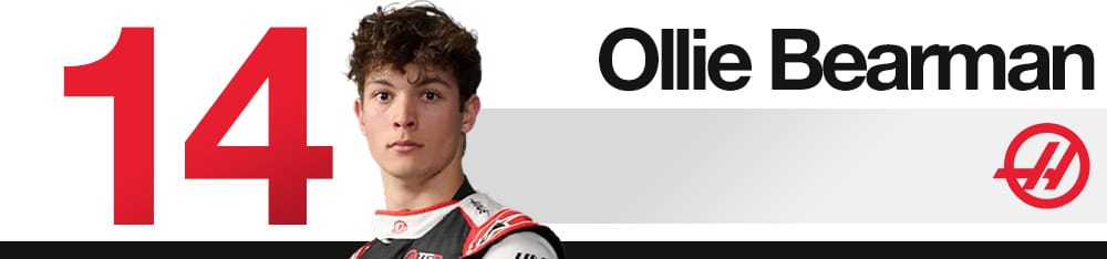 Oliver Bearman (Haas) à Sepang