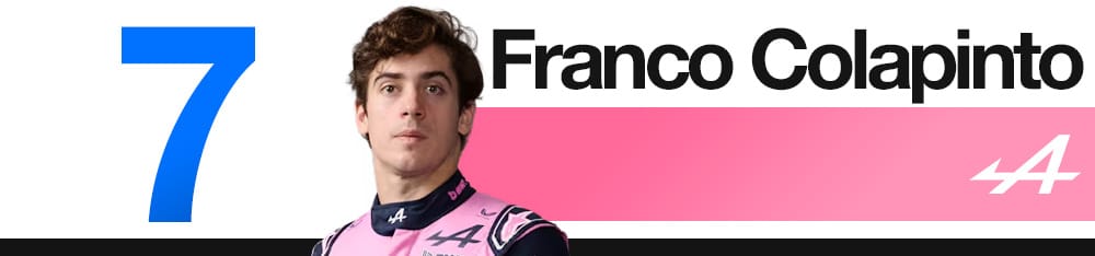 Franco Colapinto (Alpine) à Sepang