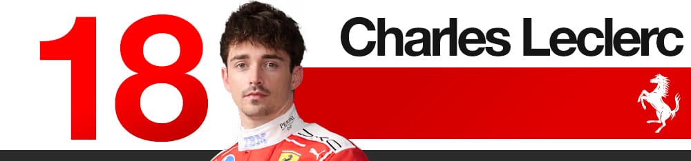 Charles Leclerc (Ferrari) à Sepang