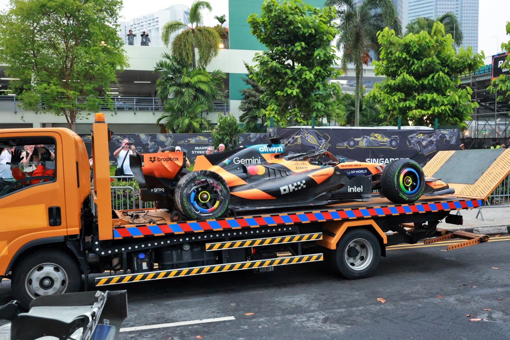 Accrochage Norris-Piastri à Singapour : les commissaires concluent à une responsabilité partagée