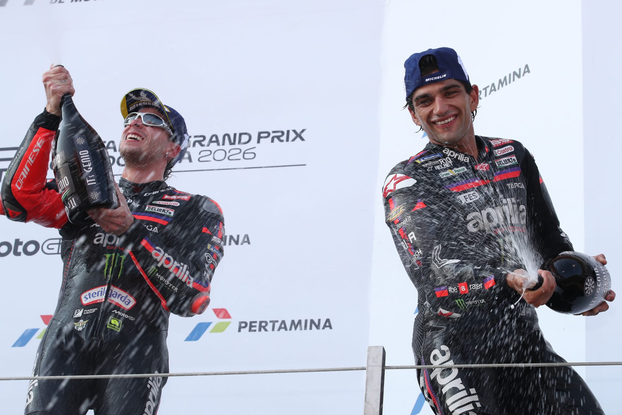 Aprilia ouvre la porte aux ordres d’équipe dans la course au titre MotoGP 2026
