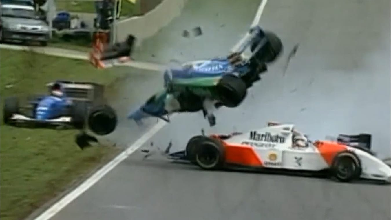 Accident du Grand Prix du Brésil 1994 impliquant Jos Verstappen