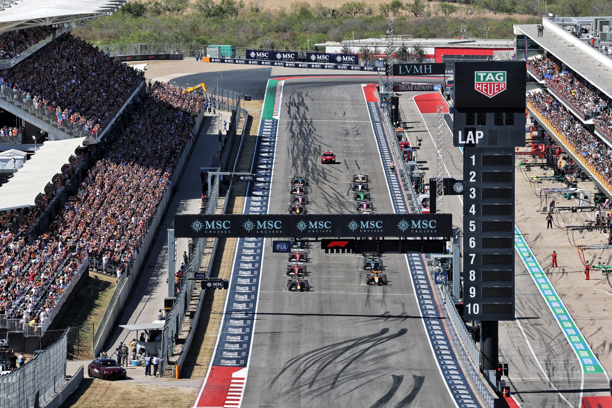 Grand Prix des États-Unis F1 2026 à Austin : horaires complets du week-end et où regarder