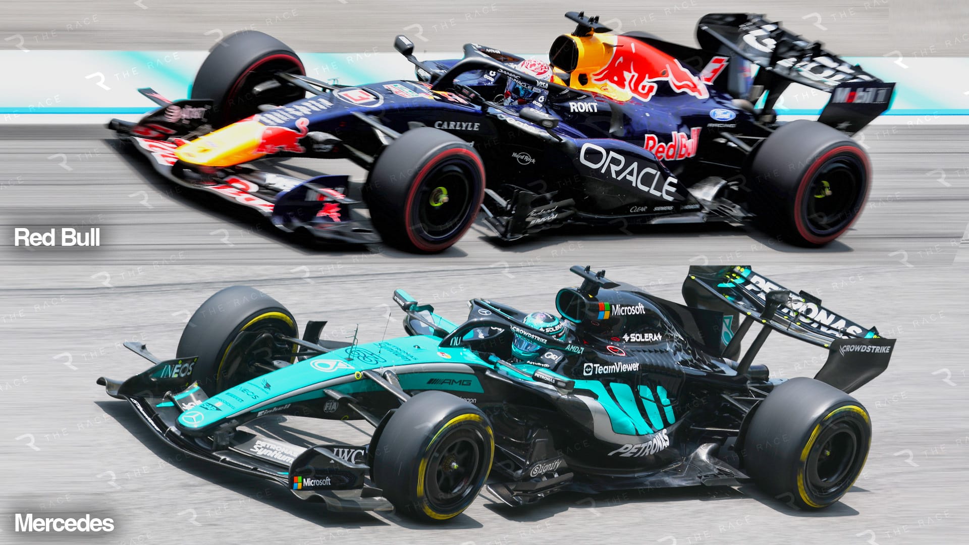 Comparaison générale : Red Bull et Mercedes