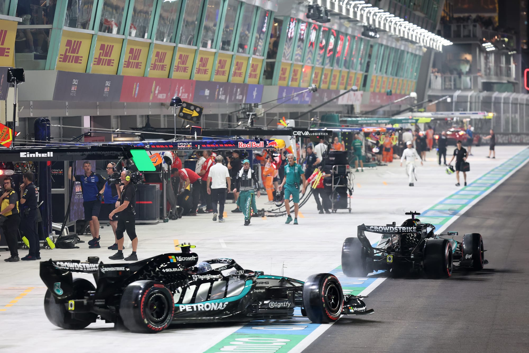 Mercedes reporte son moteur F1 amélioré : débuts désormais attendus au Brésil