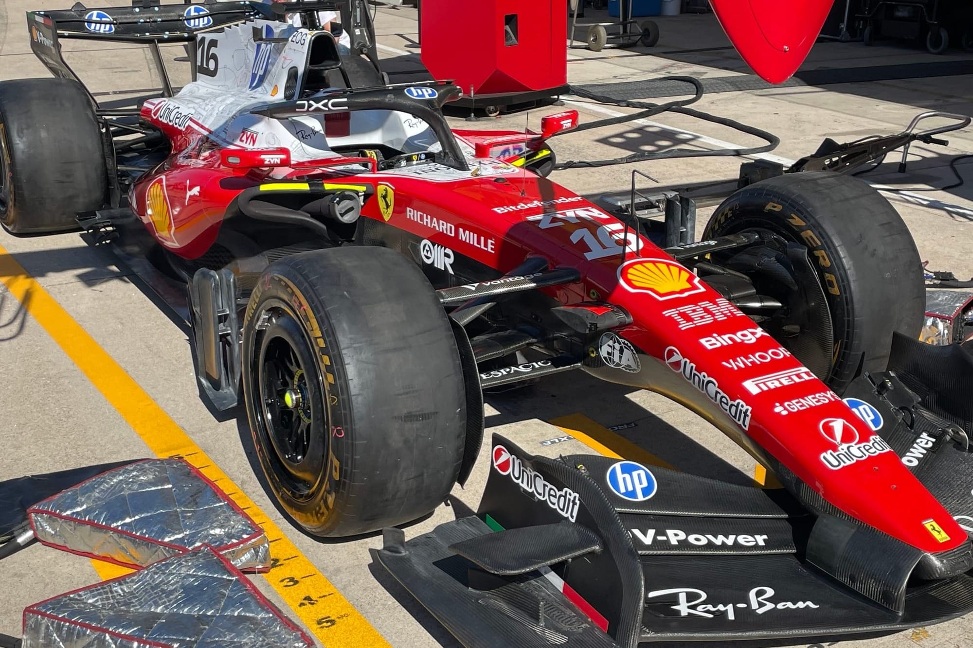 Ferrari sort l’artillerie lourde à Austin avec une évolution majeure de sa F1