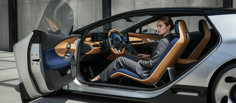 Deux croquis, une Lexus électrique futuriste ⚡️ : l’expérience d’Antonin Cohen avec l’IA