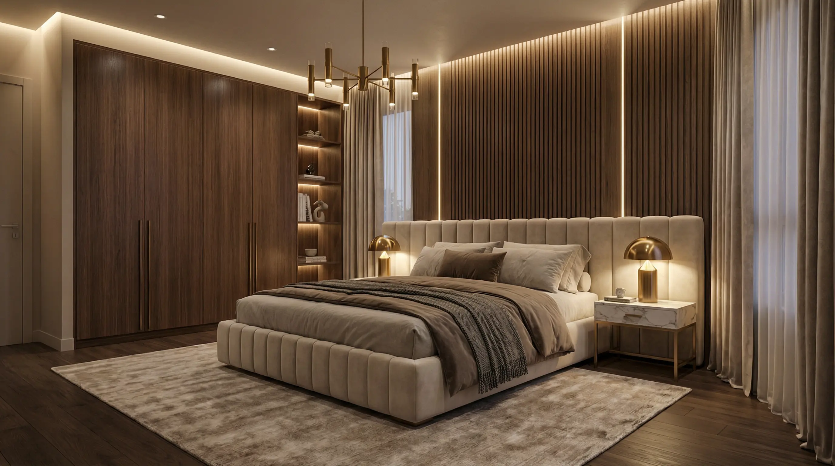 Bedroom property rendering
